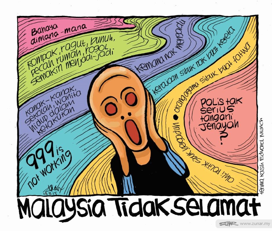 Cartoonkini Tak Selamat 14 August 2019