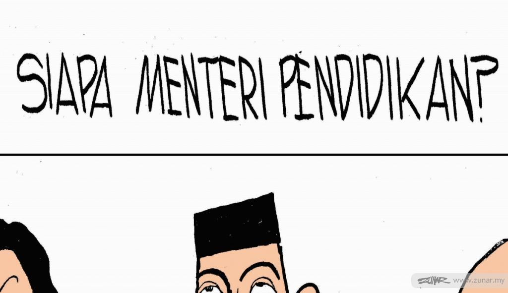 Cartoonkini Menteri Pendidikan 6 Jan 2020 - Copy (Custom)