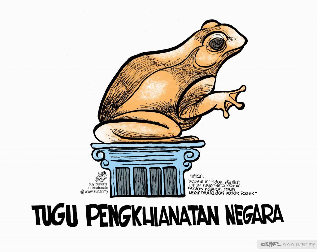 WEB Cartoonkini TUGU PENGKHIANATAN 2 Aug 2020 (Custom)