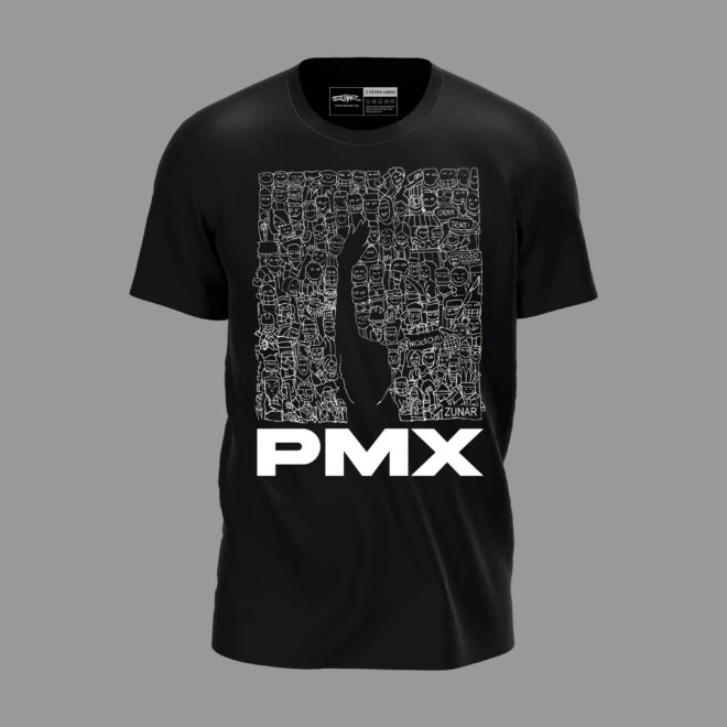[PMX] Black Short Sleeve T-Shirt - Image 1