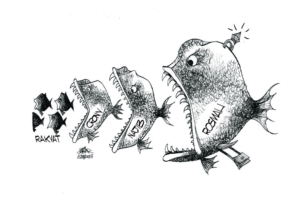 Cartoonkini Corrupt Circle 11 Jan 2014.jpg